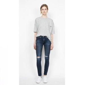 Rag & bone mid-rise skinny jeans size 28